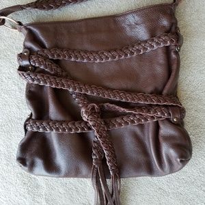 Golden Bleu leather bag ( closing soon..)